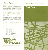 Cork City information folder sponsored by BP