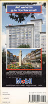 Mobil advert on late1990s Falk-plan of Celle