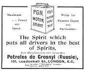 PGR Advert from 1910 Bacon atlas