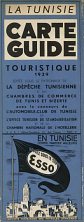 1939 Esso Map of Tunisia