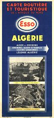 1948 Esso map of Algeria
