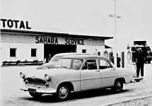 A Saharan Total station around 1960 (c) Total SA