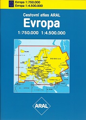 Cover from c2001 Czech Aral atlas of Europe