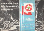 late 1950s BP booklet of Swiss Alpine Roads