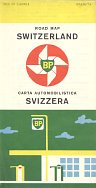 1960 BP map of Switzerland (English/Italian cover)