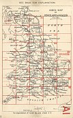 Index map A1 from 1910 Duckham's map set