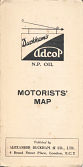 mid 1920s Duckham's Adcol Motorists map