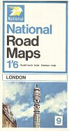 1967 National map of London