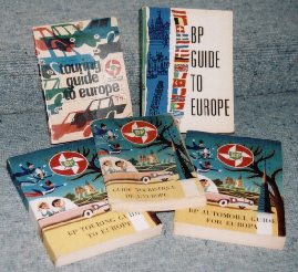 A selection of BP touring guides