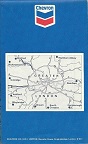 1969 Chevron map of London and SE England - rear