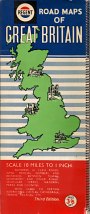 ca1958 Regent Road Maps of Great Britain