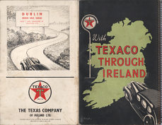 1930s or 40s Texaco atlas of Ireland