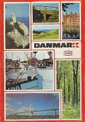 1983 Texaco map of Denmark