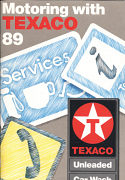 1989 Motoring with Texaco booklet