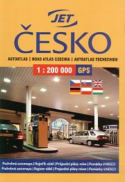 2001 Jet road atlas of Czech Republic