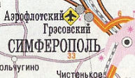 Simferopol from Yukos atlas