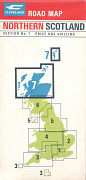 1967 Cleveland Map of Northern Scotland