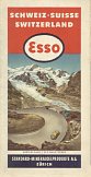 1948 Esso map of Switzerland