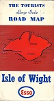 c1968 Esso map of Isle of Wight