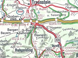 Extract from 1980 Esso Southern Germany