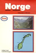 1985 Esso map of Norway