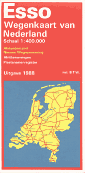 1988  Esso map of Netherlands