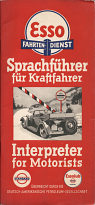 c1938 Esso Germany Phrase Book