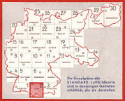 Key from 1934 Standard Luftbildkarte