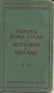 Cover of 1905 Pratt's atlas of Scotland and Ireland