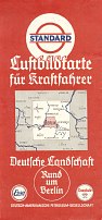 ca1936 Standard Luftbildkarte - map centred on Berlin