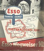1938 Esso map overprinted with postwar boundaries