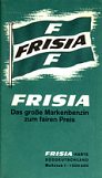 Frisia map of Southern Germany