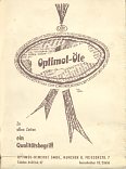 ca1958 Optimol Advert from JRO map
