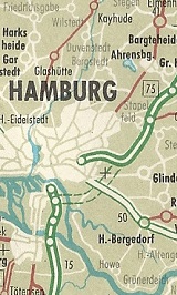 Extract from ca1960 Rheinpreussen map