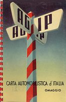 1954 Agip atlas of Italy