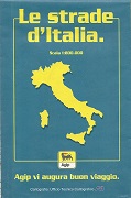 1995 Agip map of Italy