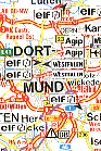 Detail from 1998 atlas - Dortmund