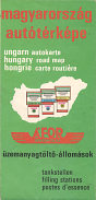 1974 Afor map of Hungary