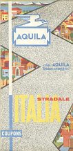 1962 Aquila map of Italy