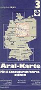 1972  Aral map 3 of West Germany