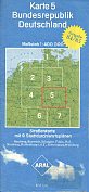 1984 Aral map 5 of West Germany