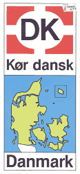 1997 DK map of Denmark