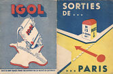 1950s Igol map of Paris