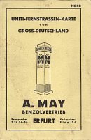 1939 A May map of Germany
