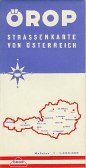 ca1961 Orop map of Austria