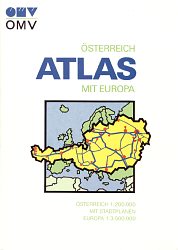 1999 OMV road atlas of Austria