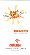 2000/1 Orlen sheet map of Poland