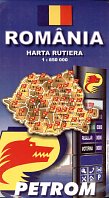 1999 Petrom Map of Romania