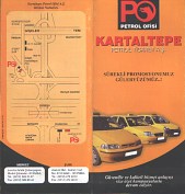 Leaflet, with rudimentary map, from Kartaltepe Petrol (PO)