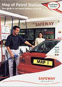 cartina Safeway della Gran Bretagna del 1996